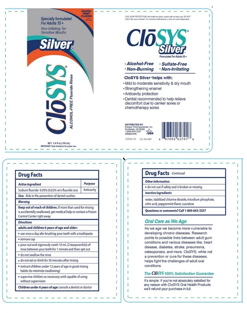 CloSYSFluoride Rinse 포장