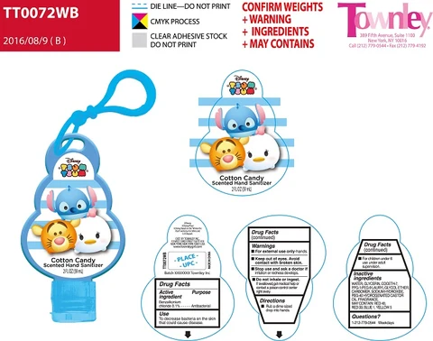 Tsum Tsum Cotton Candy Hand SanitizerDisney 포장