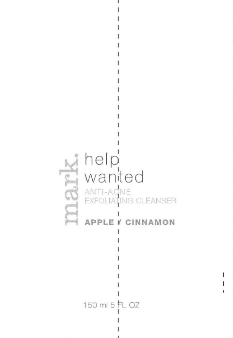 mark. Help WantedAnti-Acne Exfoliating Cleanser 포장