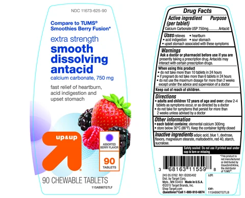 up and up extra strength smooth dissolving antacidAssorted berry 포장