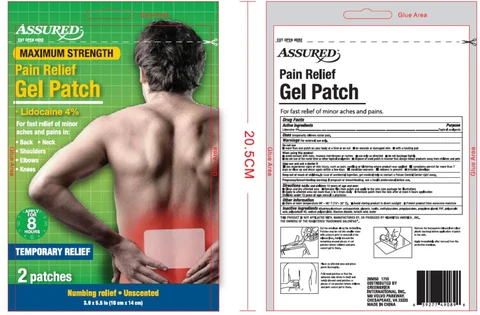 Assured Pain Relief 포장