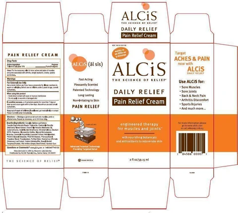 Alcis Daily Relief Pain Relief 포장