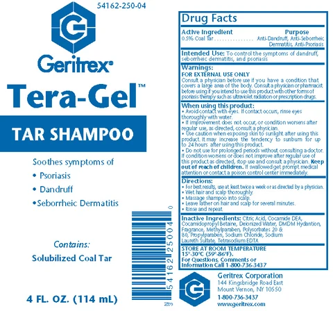 Tera-Gel packaging