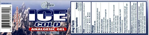 Allure Ice Cold Analgesic 포장