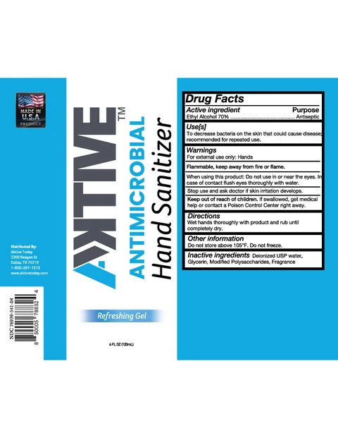 4oz Aktive Hand Sanitizer