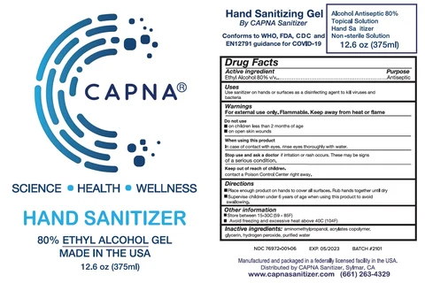 Hand Sanitizer packaging