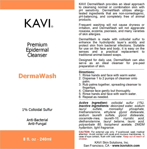 DermaWash 포장