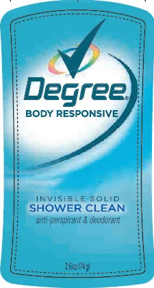 Degree Women Shower CleanAntiperspirant and Deodorant 포장