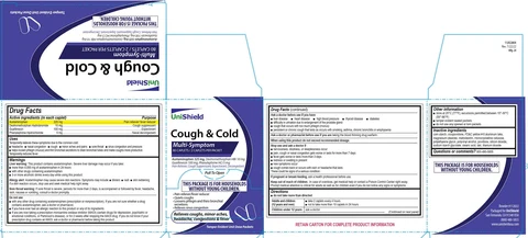 Unishield Cough and Cold 포장