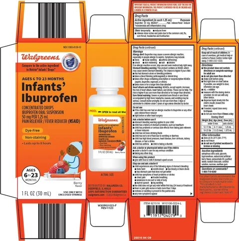 infants ibuprofen packaging
