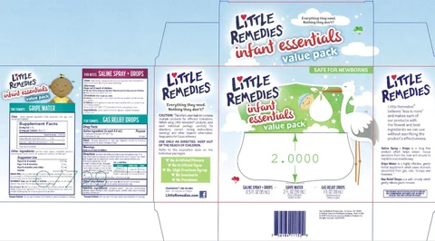 LITTLE REMEDIES INFANT ESSENTIALS packaging