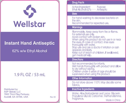Instant Hand Antiseptic packaging