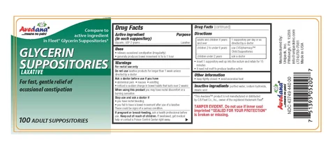 Avedana GlycerinLaxative 포장