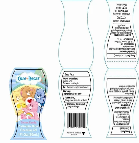 Care Bears Cotton Candy Antiseptic Hand Cleansing 포장
