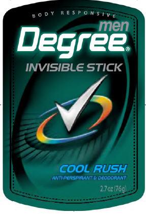 Degree for Men Cool RushAntiperspirant and Deodorant 포장