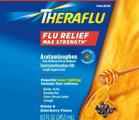Theraflu Flu Relief Max StrengthDaytime packaging