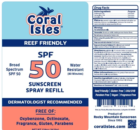Sunscreen SPF 50 포장