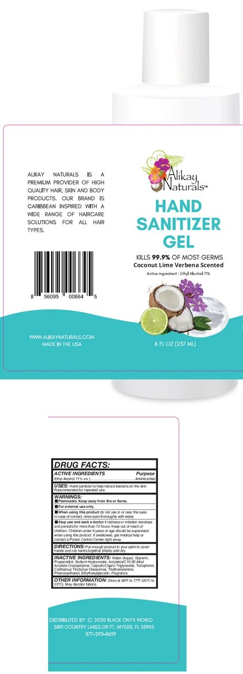 Alikay Naturals - Hand Sanitizer packaging