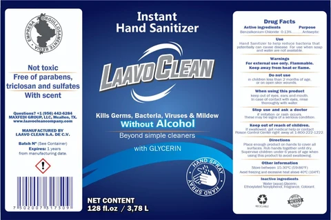 Hand Sanitizer packaging