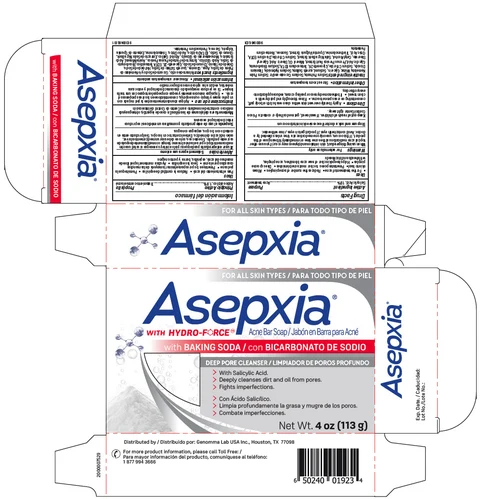 Asepxia Baking Soda Acne Bar 포장