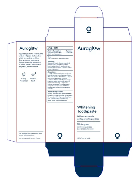 Auraglow Whitening 포장