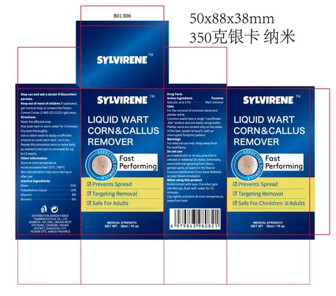 SYLVIRENE Liquid Wart Corn Callus Remover 포장