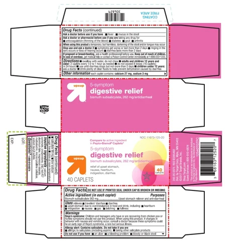 up and up 5-symptom digestive relief 포장