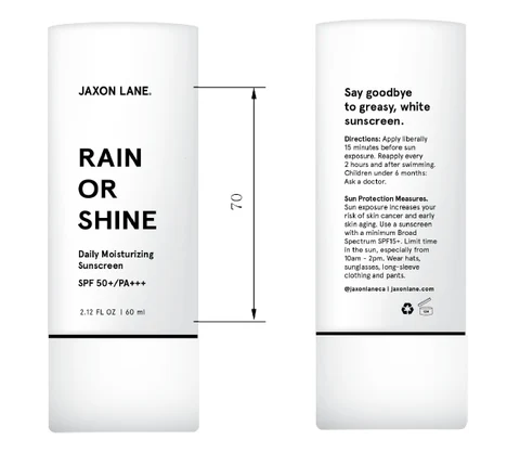 RAIN OR SHINE 포장