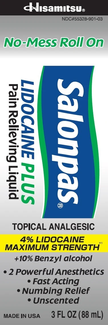 Salonpas LIDOCAINE PLUS 포장