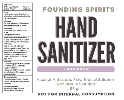 Hand Sanitizer - Lavender packaging