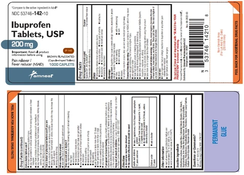 Ibuprofen(NSAID) Pain Releiver/ Fever Reducer 포장
