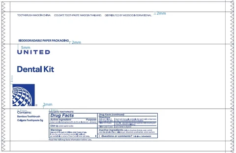 United Airlines Therabody Polaris Kit 포장