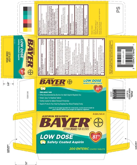 BayerLow Dose 포장