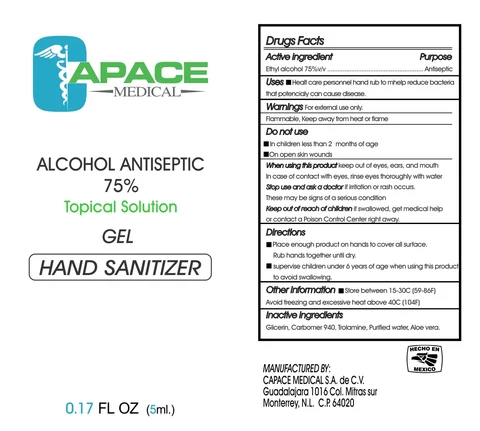 Hand Sanitizer packaging