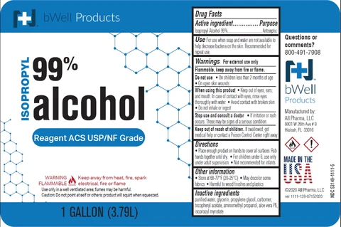 Isopropyl Alcohol 99 Percent packaging