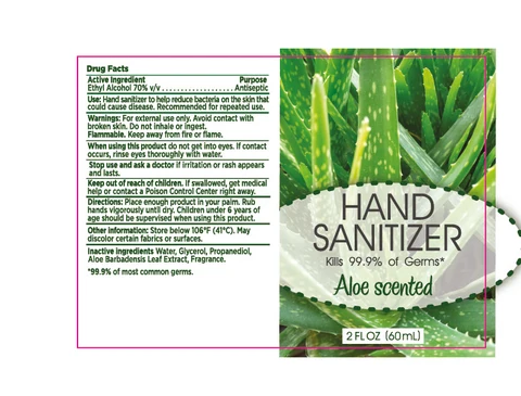 HAND SANITIZER 포장
