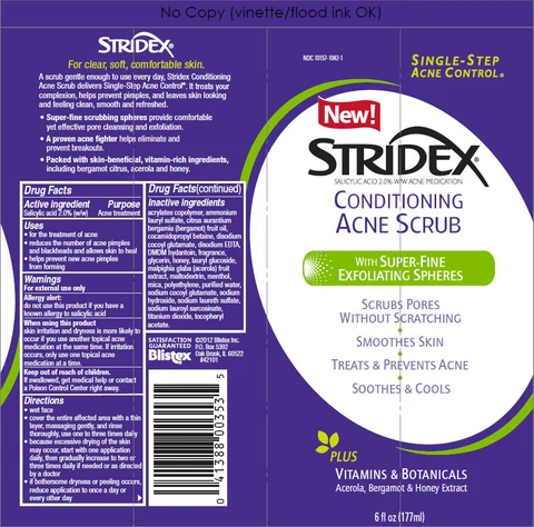 Stridex Conditioning Acne Scrub packaging