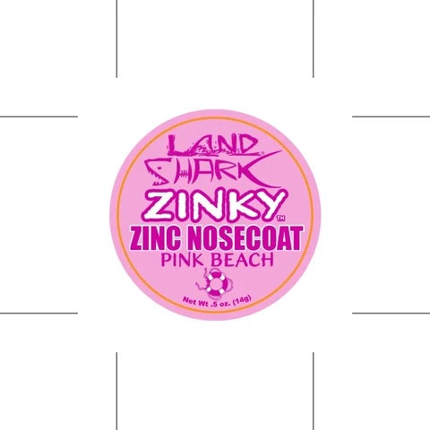 Land Shark Zinky SPF 36 Pink Beach packaging