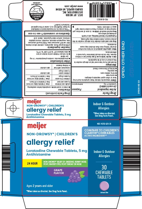 childrens allergy relief packaging