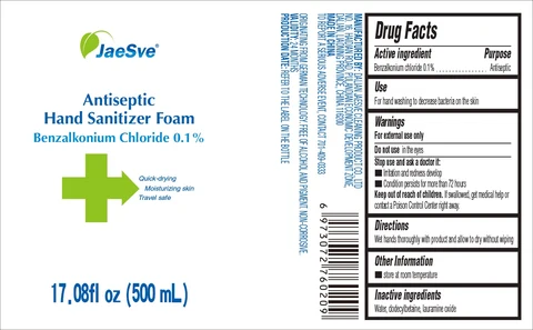 Antiseptic Hand Sanitizer Foam 포장