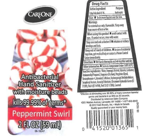 CARE ONEANTIBACTERIAL PEPPERMINT SWIRL packaging