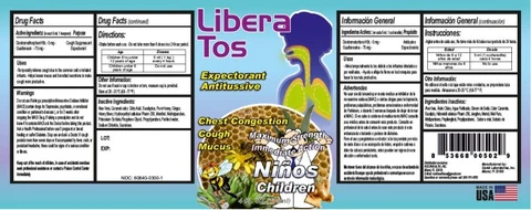 Libera Tos packaging