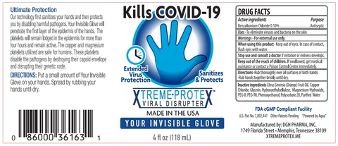 Hand Sanitizer packaging