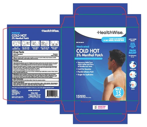 HealthWise Medicated Cold Hot 5% packaging