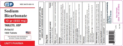 Sodium Bicarbonate 10 gr (650 mg) 포장