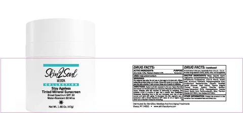 Stay Ageless Tinted Mineral Sunscreen packaging