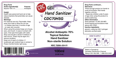 Hand Sanitizer Gel packaging