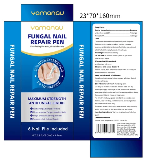 YAMANGU FUNGAL NAIL REPAIR PEN packaging