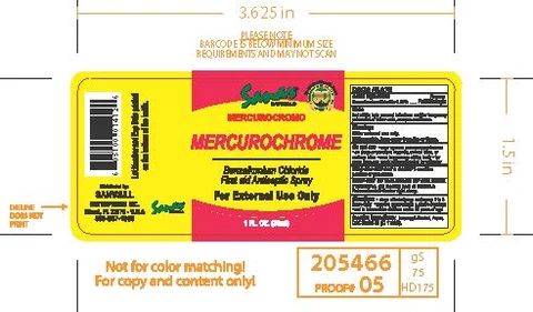 Sanar Naturals Mercurochrome 포장