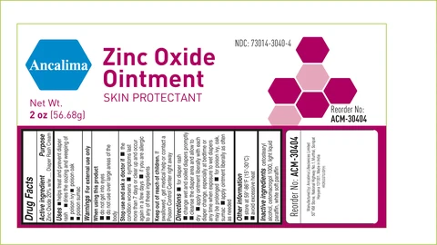 Ancalima Zinc Oxide 포장